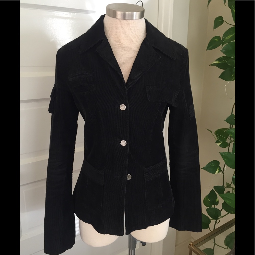 Black Beiza Corduroy blazer/jacket
